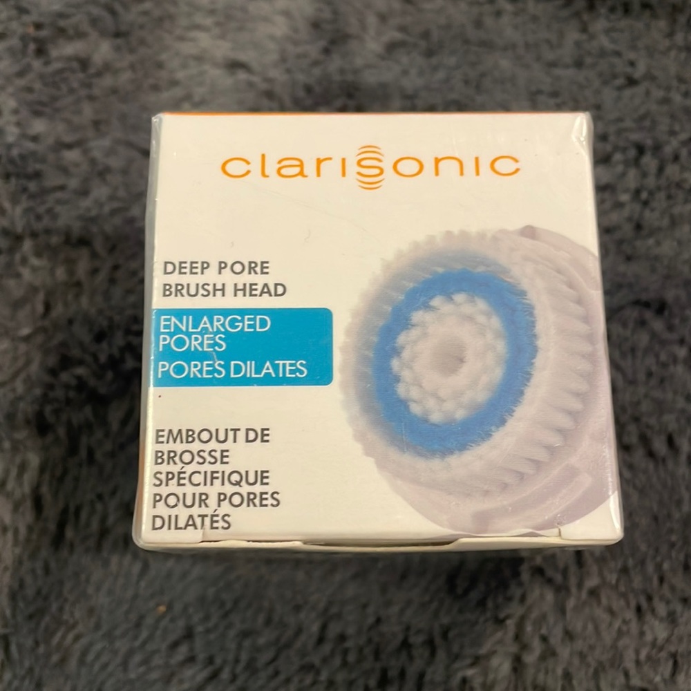 2-pack Clarisonic Deep Pore Brush Heads Brand New!